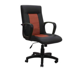 EEH001-BR EX CHAIR -HIGH BACK ELEGANCE NY BASE GAS LIFT BROWN