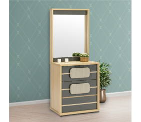 PKDAT001 - KD-PIYESTRA DRESSING TABLE - ATHENA (80 X 45 X 185)CM